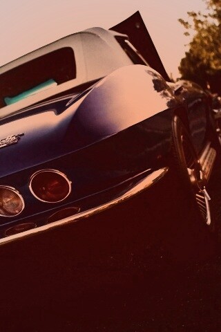 Ретро Chevrolet Corvette обои