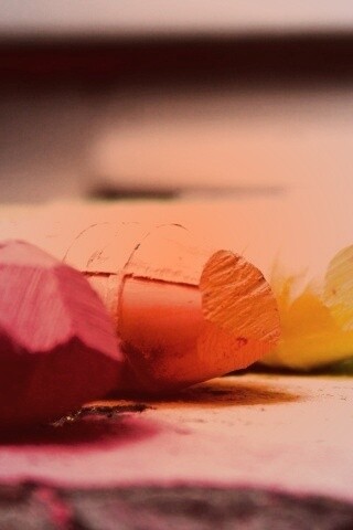 Цветные мелки обои