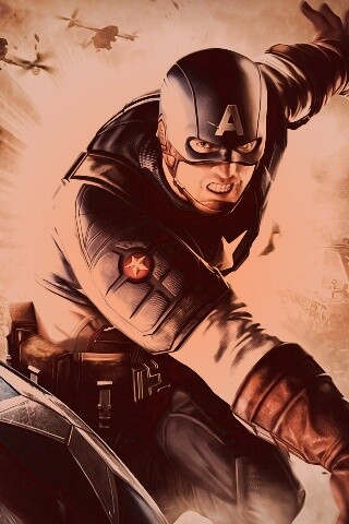 Капитан Америка обои