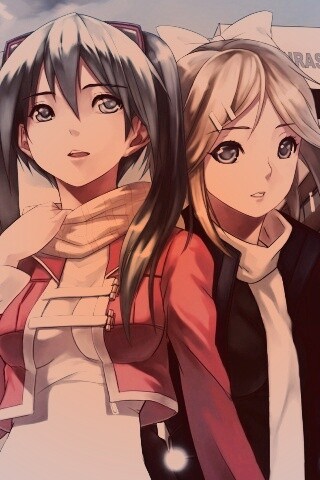 Девочки в большом городе обои