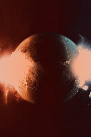 Между холодом и жаром обои