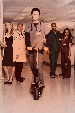 Герои сериала Клиника обои