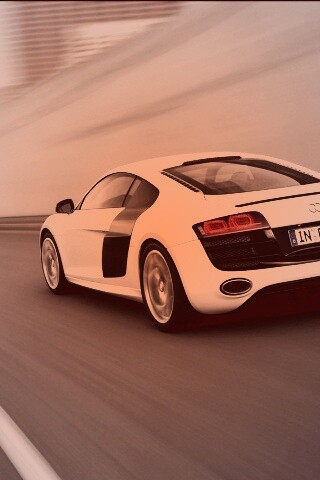 Ауди вид сзади обои