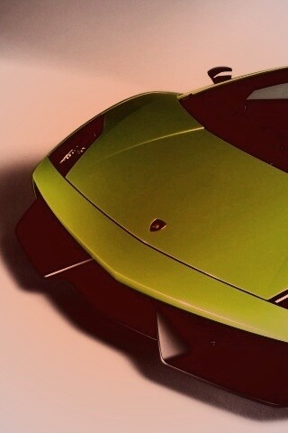 Зеленый Ламбо обои