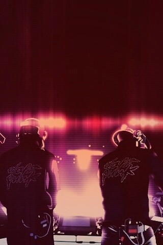 Концерт Daft Punk обои