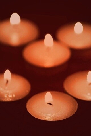 Свечи обои