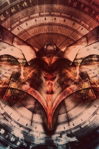 Красивая фэнтезийная бабочка обои