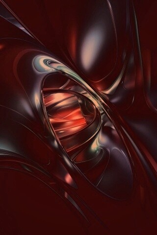 Темная переливчатая абстракция обои