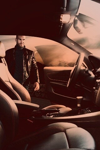 Салон автомобиля BMW обои