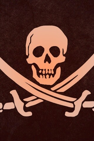 Пиратский флаг обои