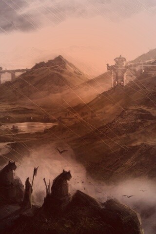 Пейзаж из Dragon Age 2 обои