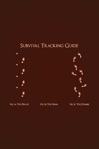 Следы: Пират, Ниндзя, Зомби обои