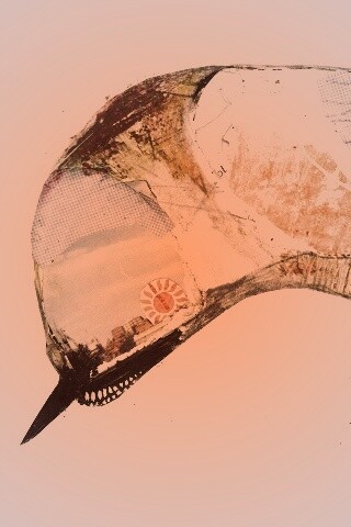 Аппликация Стефана Томпсона "Птица" обои