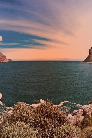 Красивая бухта обои