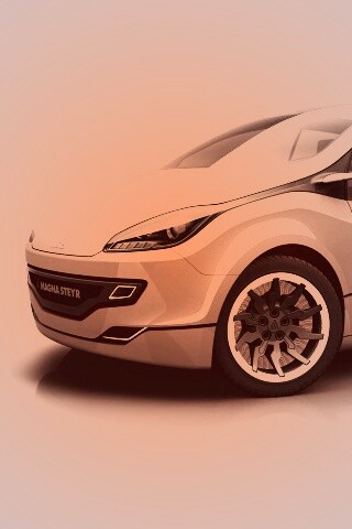 Концепт хэтчбека обои