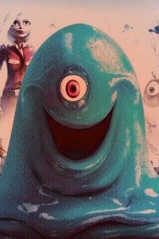 Монстры против пришельцев обои