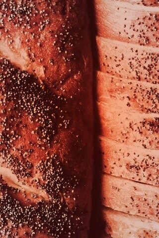 Выпечка с маковой крошкой обои