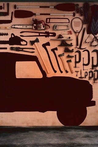 Типичный гараж обои