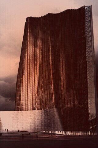 Здание обои