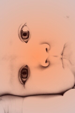 Задумчивый обои