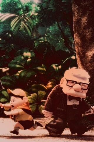 Герои мульфильма "Вверх" обои