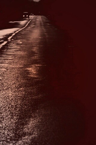 Ночная дорога обои