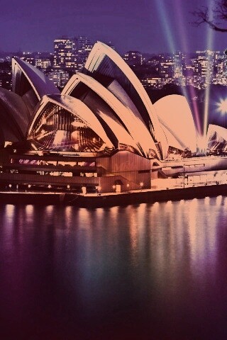 Здание оперного театра в Сиднее обои