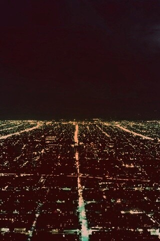 Вид на город с высоты обои