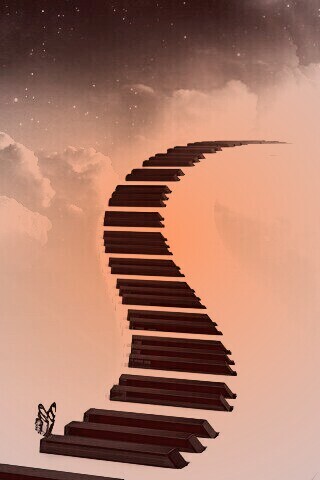 Музыка, которая ведёт нас на седьмое небо обои