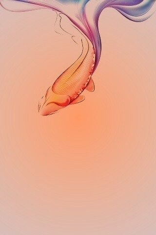 Золоая рыбка  обои