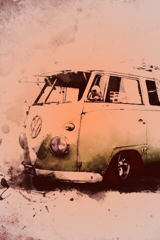 Фольксваген 56 года - лучший фургон для путешествий обои