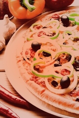 Пицца с паприкой обои