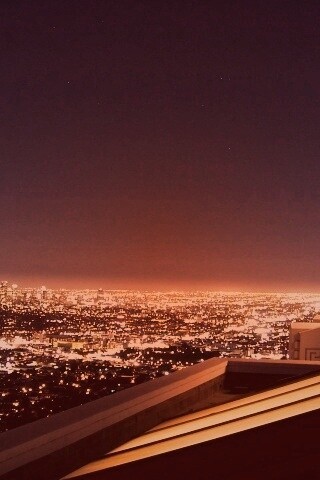 Вид на город обои