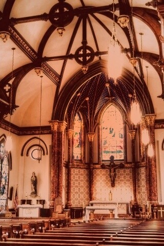 Внутреннее убранство собора обои