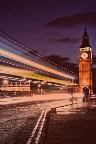 Лондон в движении обои