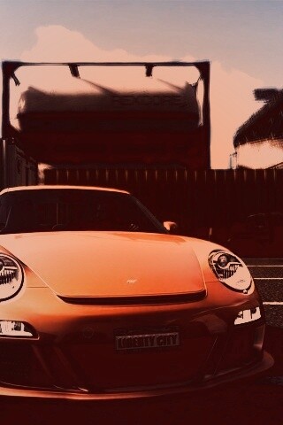 Порше из GTA4 обои