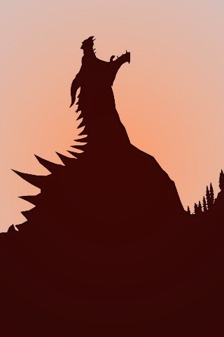 Крик из The Elder Scrolls V: Skyrim обои