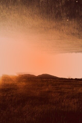 Перевернутый пейзаж обои