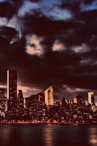 Красивый город обои