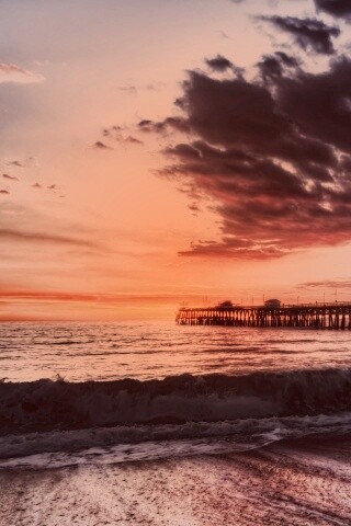 Морской прилив обои