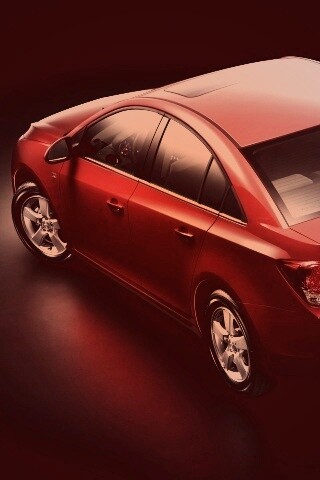 Шевроле Cruze красного цвета обои