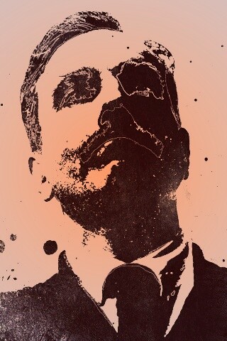 Мужчина в костюме обои