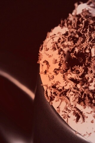 Кофе со сливками и шоколадом обои