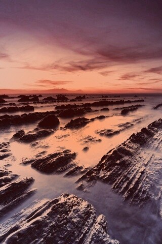 Рифы в тумане обои