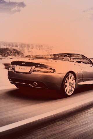 Астон кабриолет обои