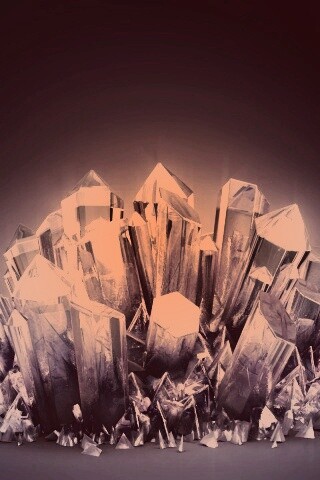 Кристаллы обои