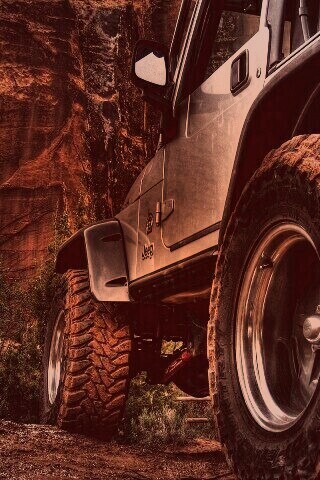 Jeep на бездорожье обои