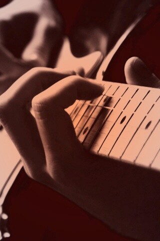 Игра на гитаре обои