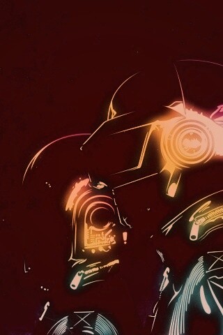 Яркий скетч Daft Punk обои