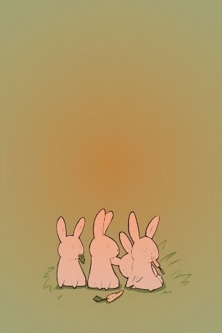 Заяц-каннибал обои